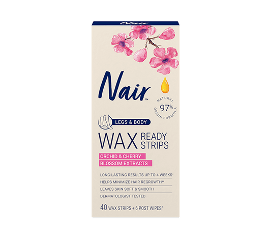 Nair Wax Ready-Strips For Legs & Body